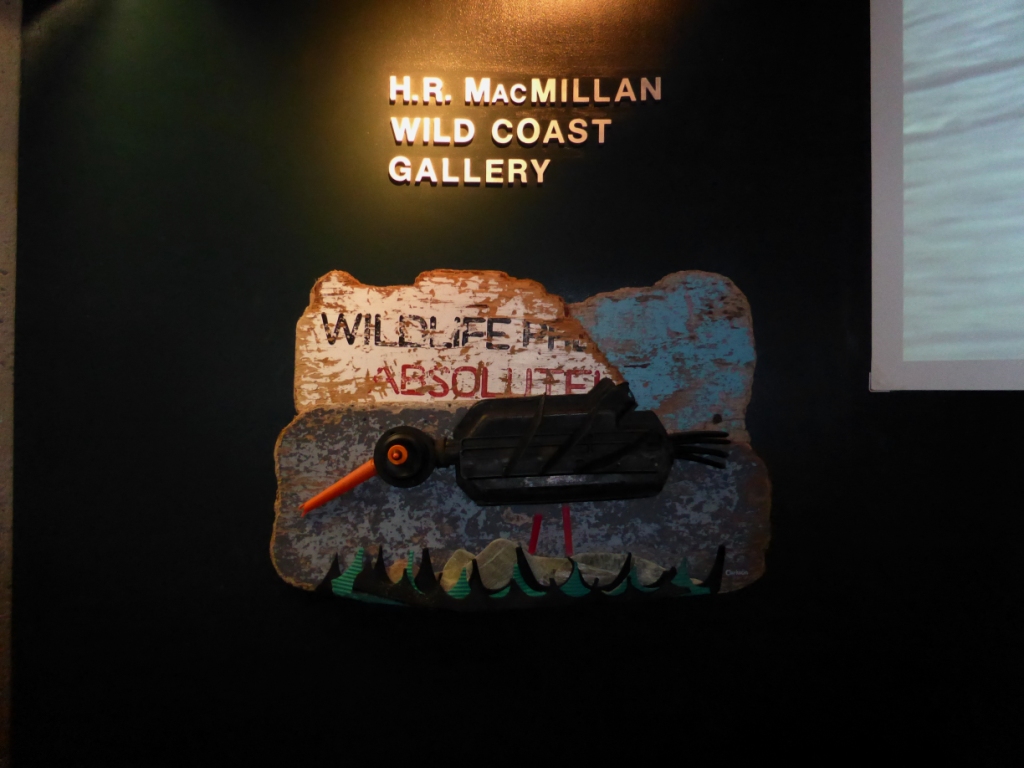 Absolutely Oystercatcher on display at From Garbage to Art